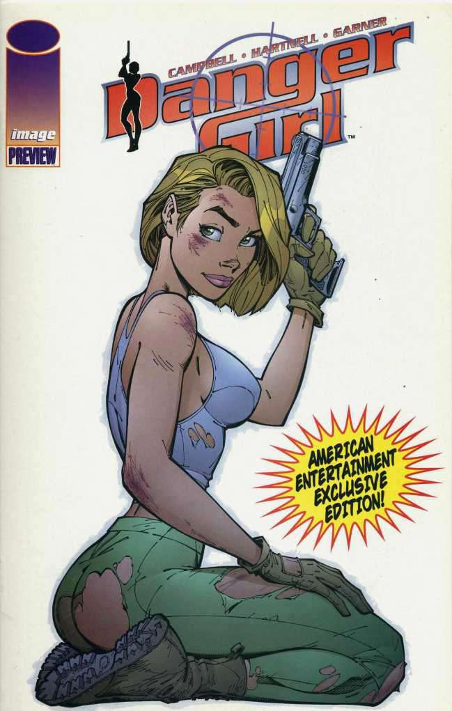 Danger Girl Ashcan #1 Variation B