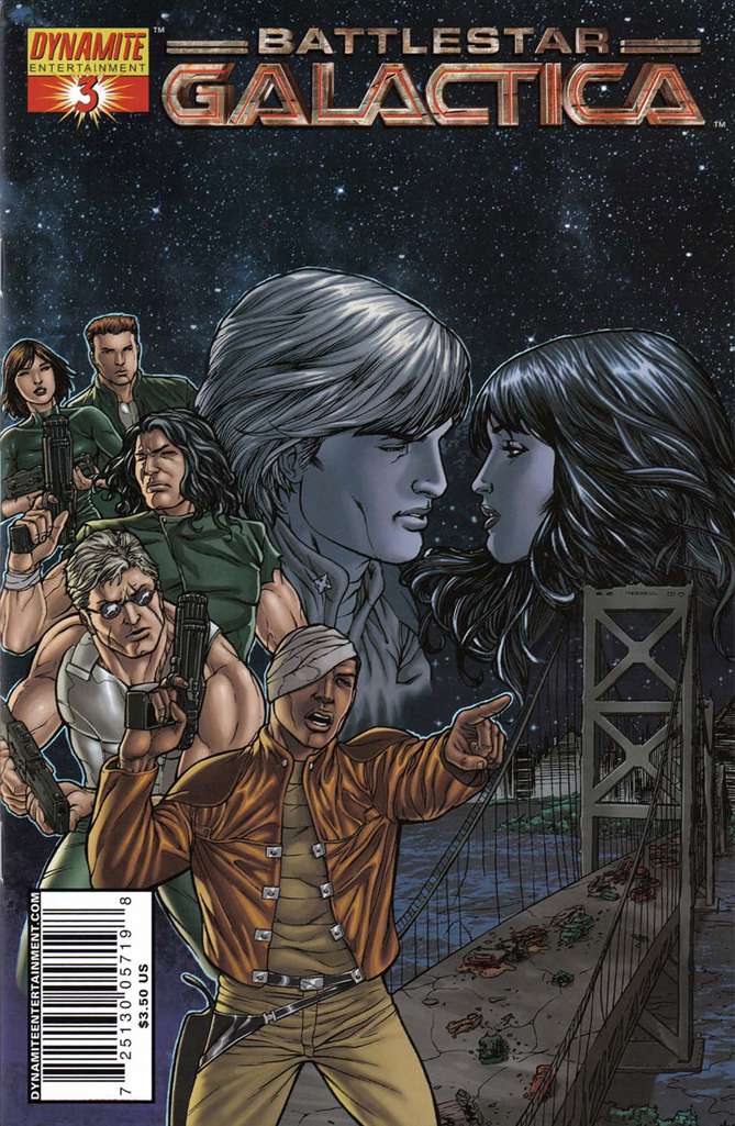 Classic Battlestar Galactica #3 Variation B