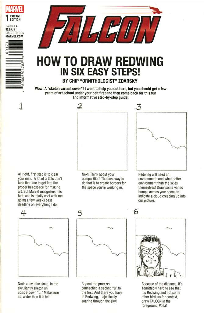 Falcon (2nd Series) #1 Variation F