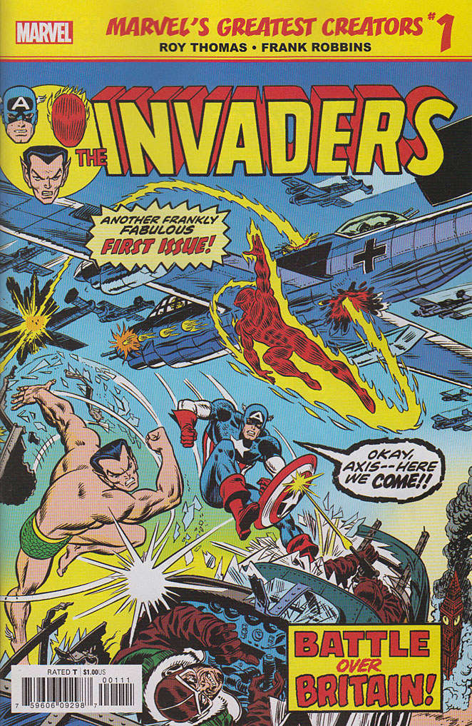 Marvel’s Greatest Creators: Invaders #1