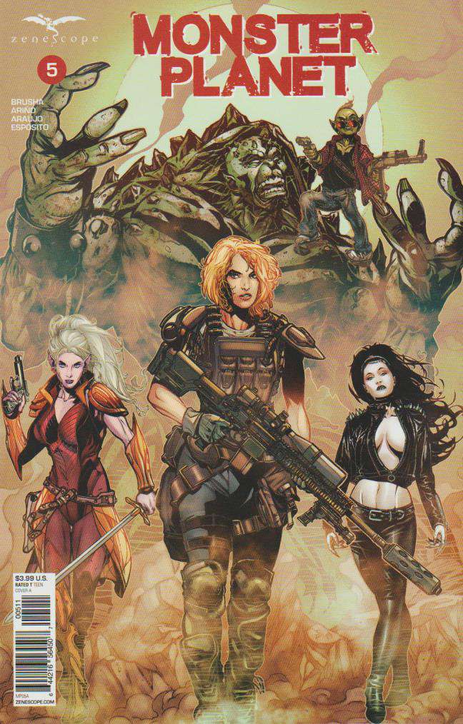 Monster Planet #5 Variation A