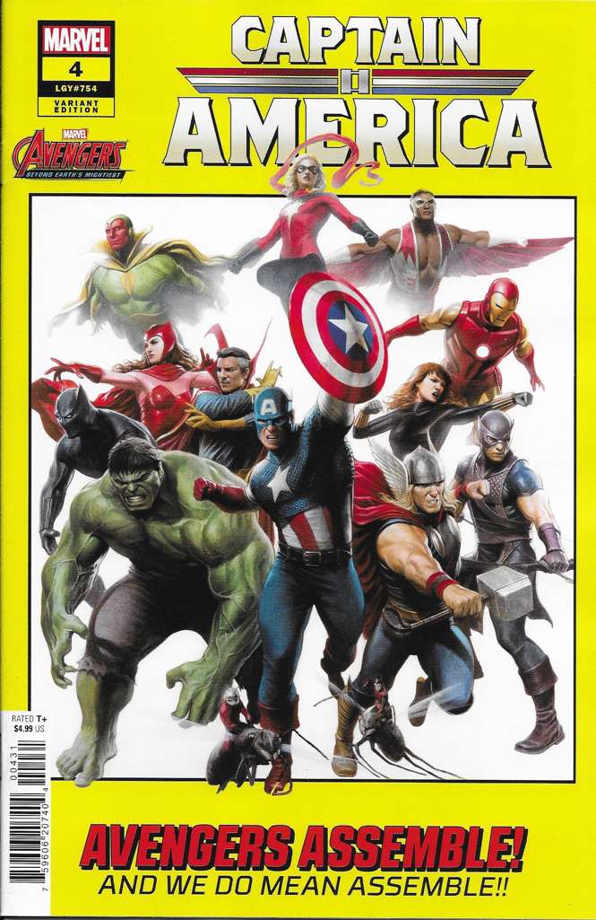 Captain America (11th Series) #4 Variation B