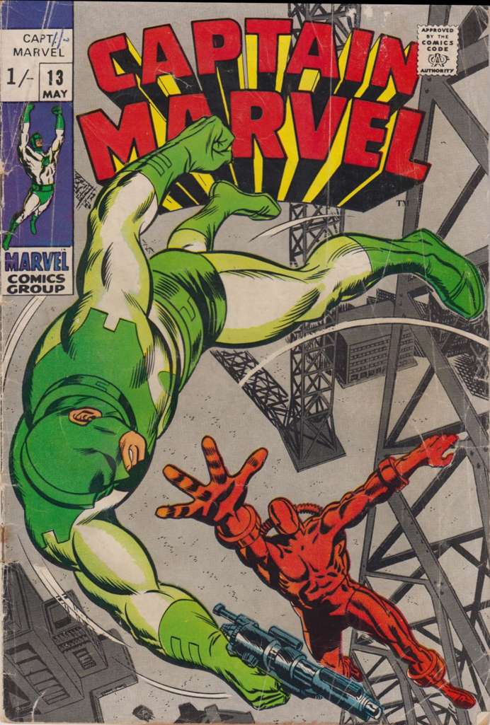 Captain Marvel (UK Edition) #13