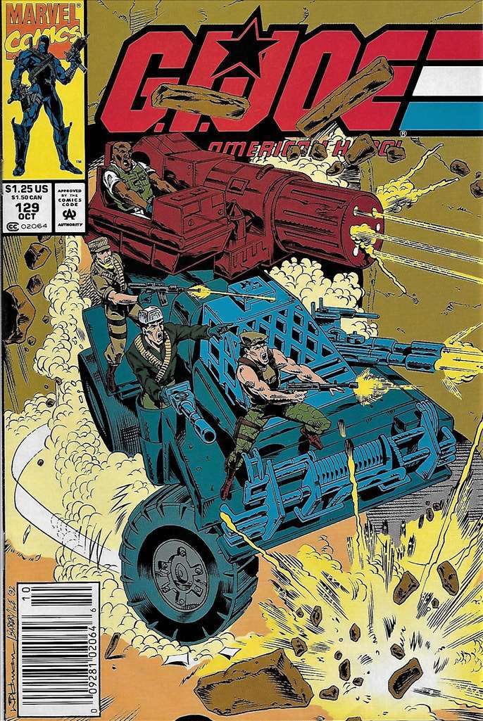 G.I. Joe, a Real American Hero #129