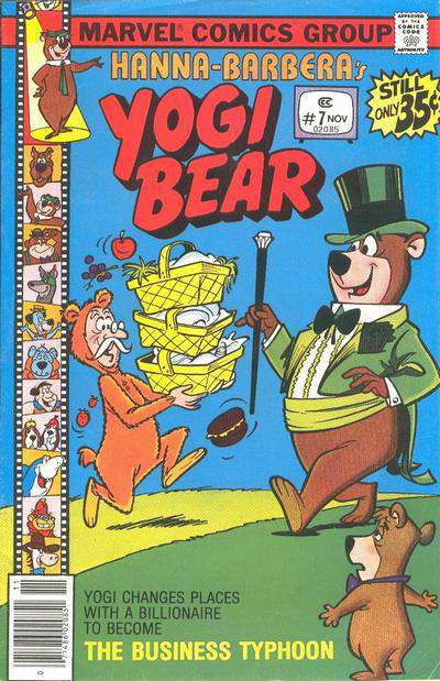 Yogi Bear (Marvel) #7