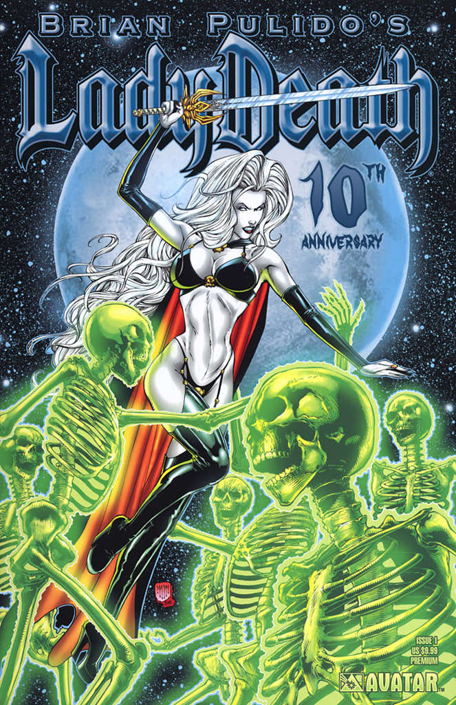 Lady Death: 10th Anniversary (Brian Pulido’s…) #1 Variation D