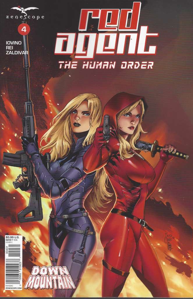 Red Agent: The Human Order #4 Variation C