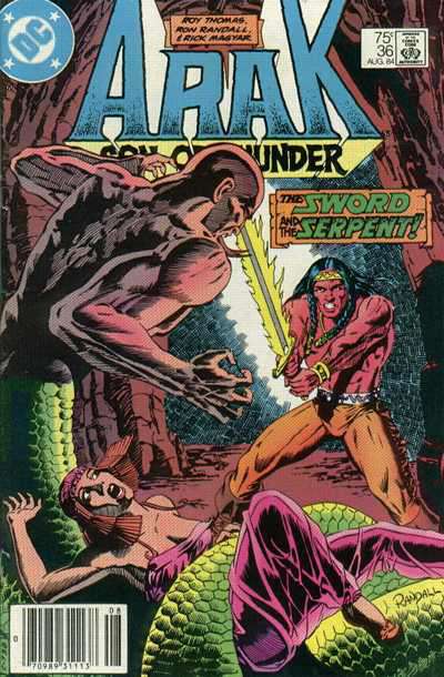 Arak Son of Thunder #36 Newsstand Edition