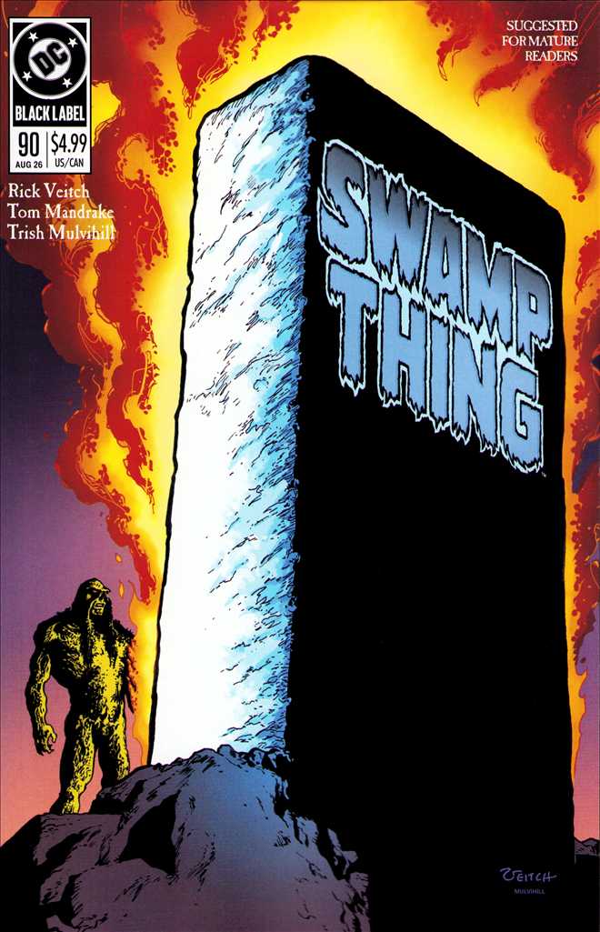 Swamp Thing 1989 #90 Variation A