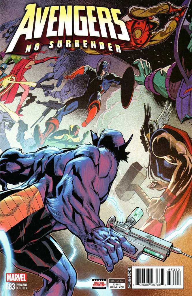 The Avengers #683  - 2nd printing