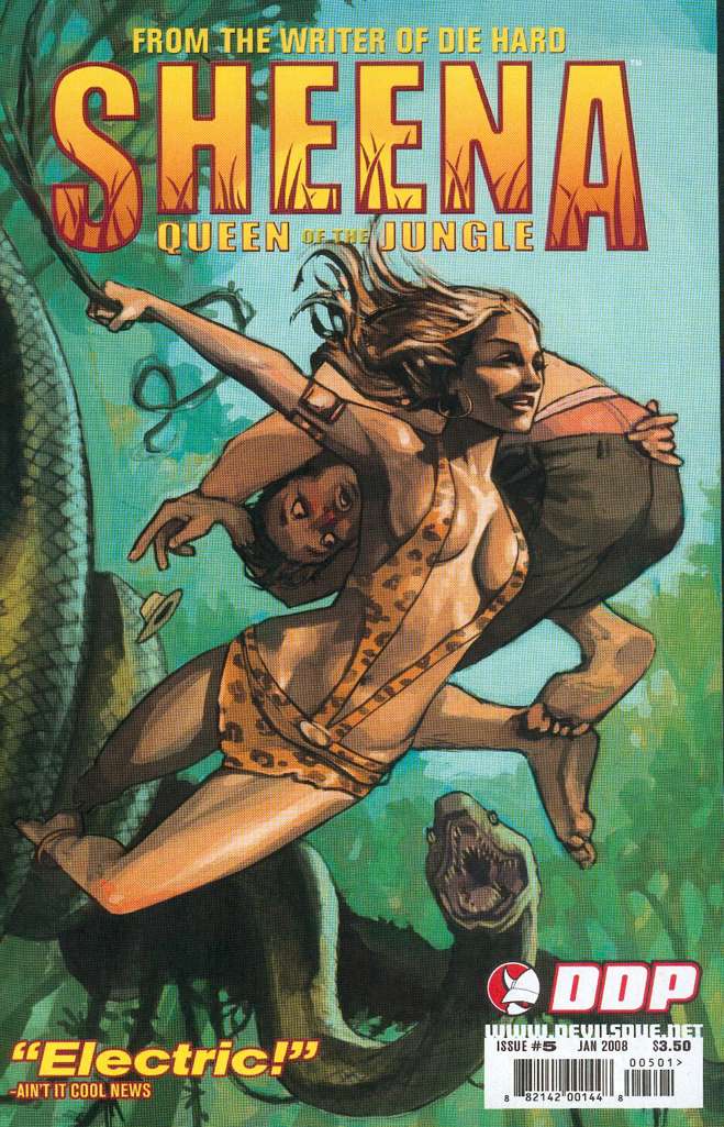 Sheena, Queen of the Jungle (Devil’s Due) #5 Variation A