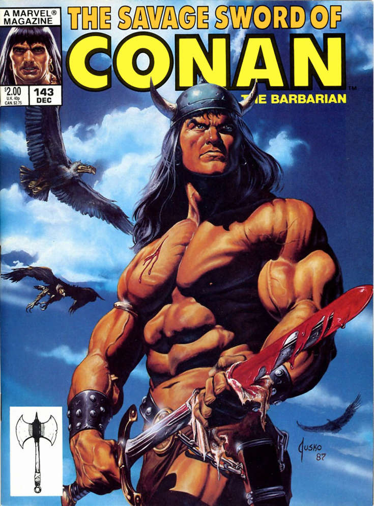 Savage Sword of Conan #143