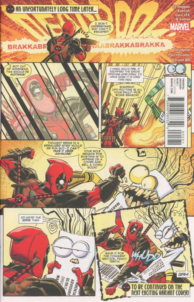 Deadpool (5th Series) #5 Variation A