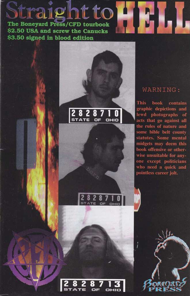 The Straight To Hell Tourbook
