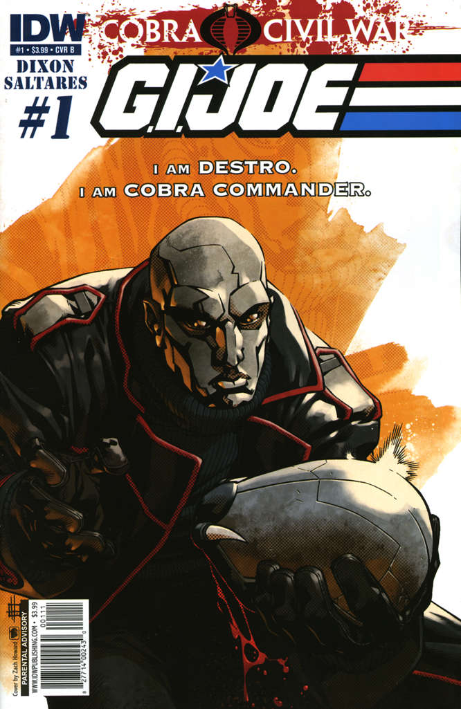 G.I. Joe: Cobra Civil War #1 Variation B