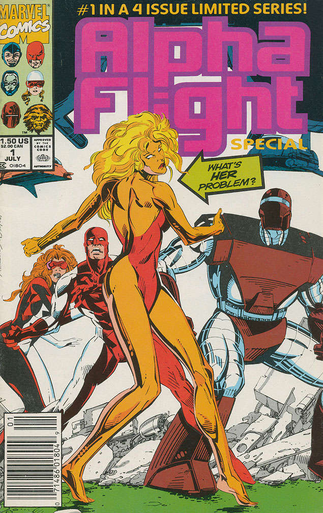 Alpha Flight Special #1 Newsstand Edition