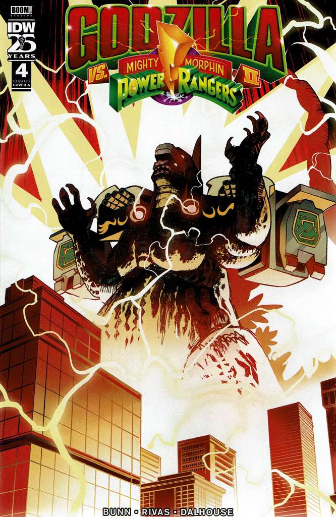 Godzilla Vs. The Mighty Morphin Power Rangers II #4 Variation A