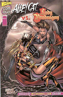 Alley Cat vs. Lady Pendragon #1 Variation A