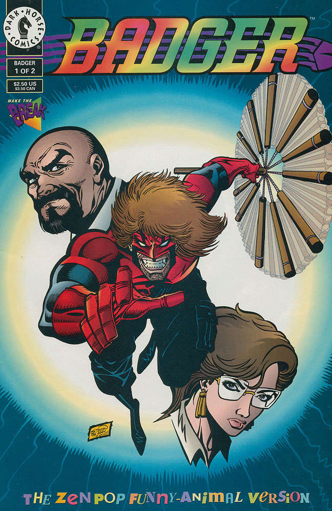 Badger: Zen Pop Funny-Animal Version