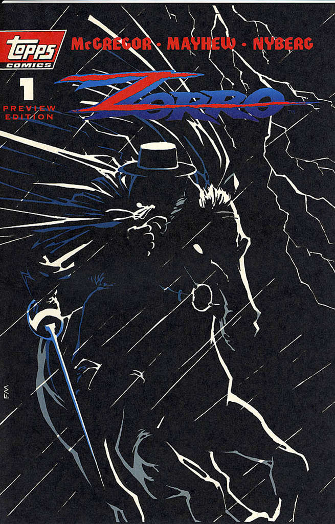 Zorro (Topps) Ashcan #1