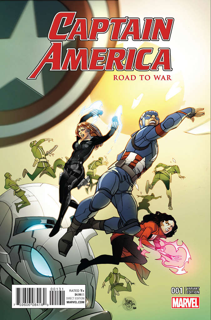 Captain America: Road To War #1 Variation B