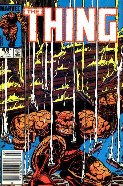 The Thing #25 Newsstand Edition