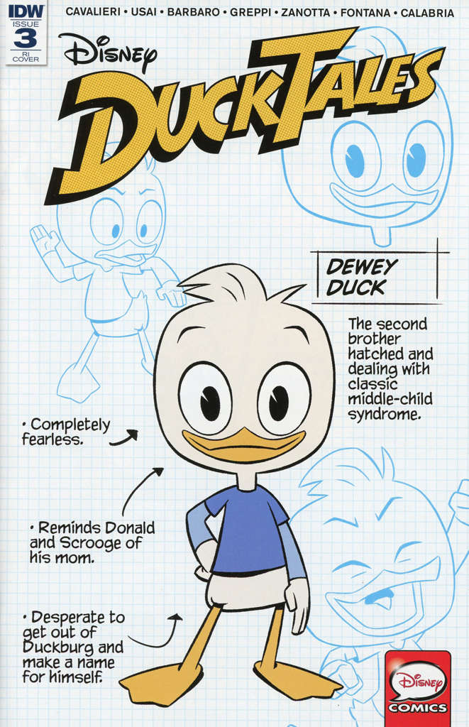 Ducktales (IDW) #3 Variation C
