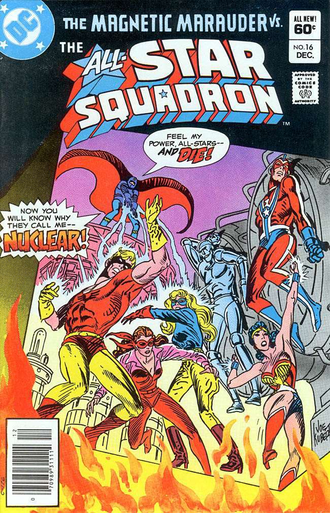 All-Star Squadron #16 Newsstand Edition