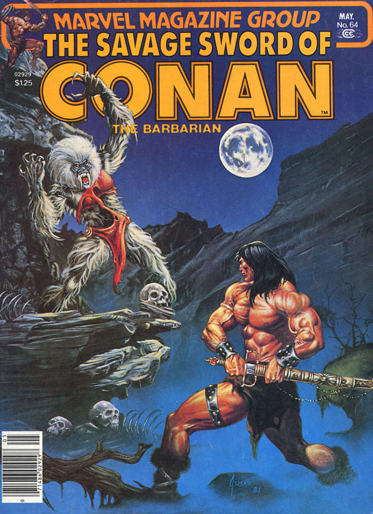 Savage Sword of Conan #64