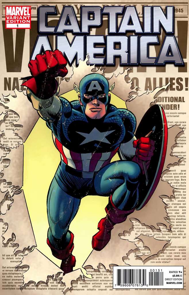 Captain America (6th Series) #1 Variation A