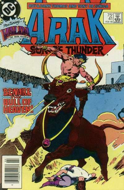 Arak Son of Thunder #41 Newsstand Edition