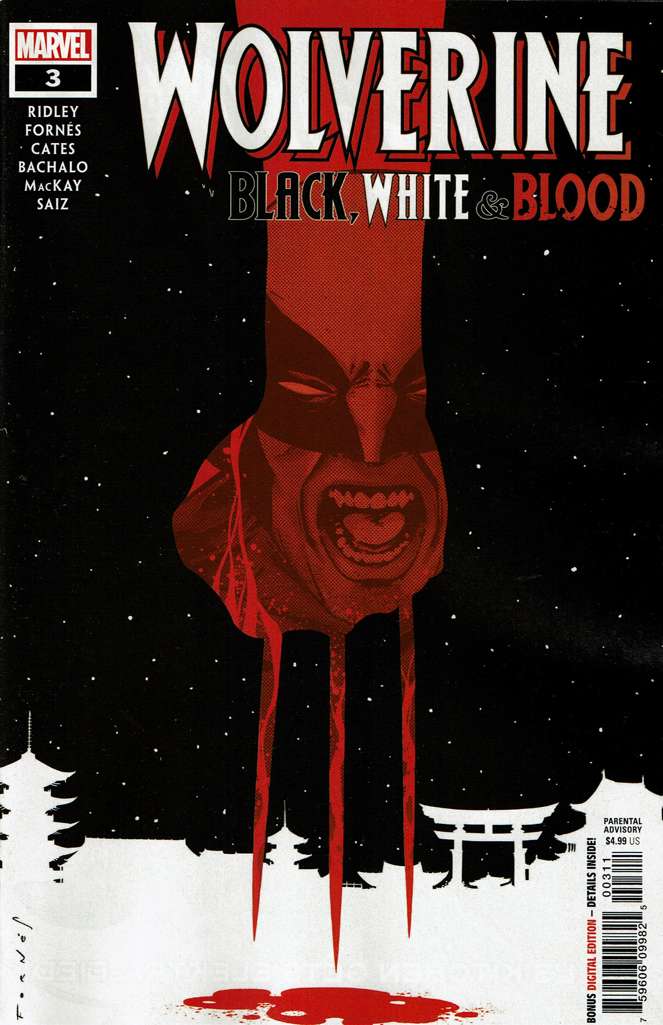 Wolverine: Black, White & Blood #3