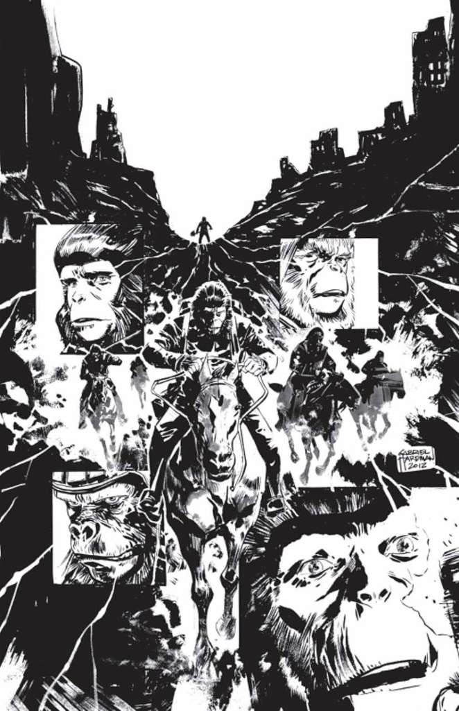 Planet of the Apes: Cataclysm #5 Variation C