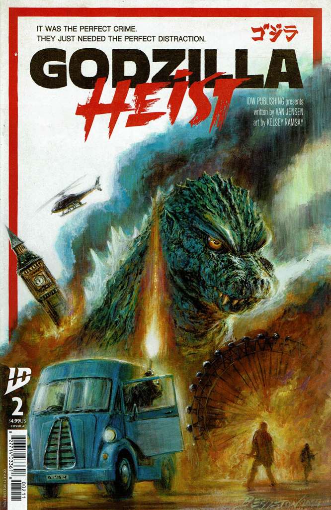 Godzilla: Heist #2 Variation A