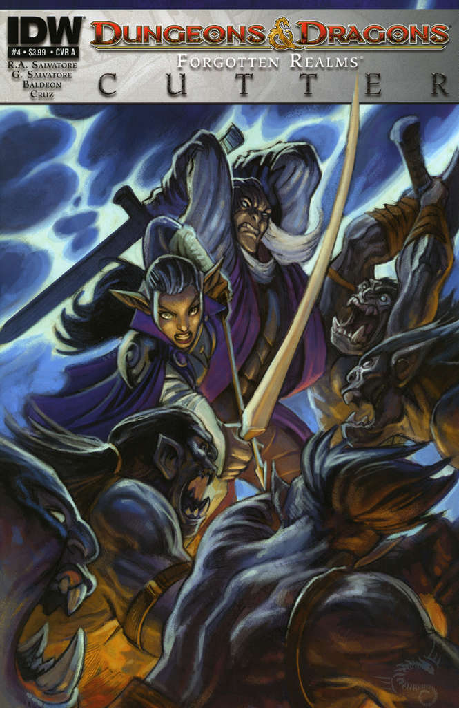 Dungeons & Dragons: Cutter #4 Variation A