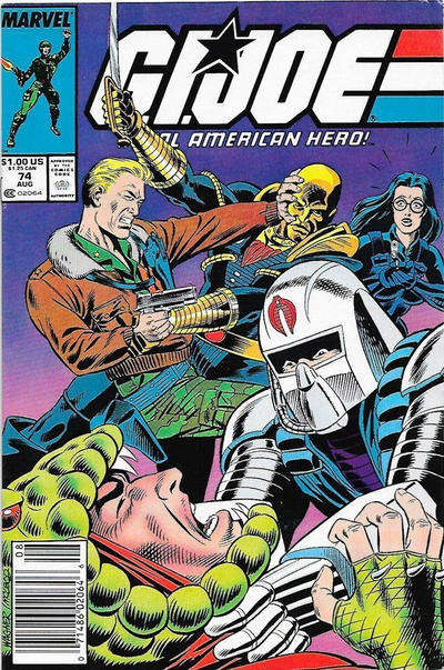 G.I. Joe, a Real American Hero #74 Newsstand Edition