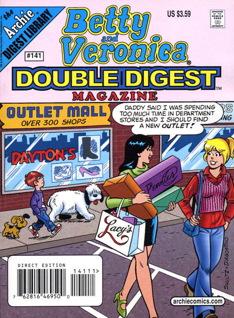 Betty and Veronica Double Digest #141