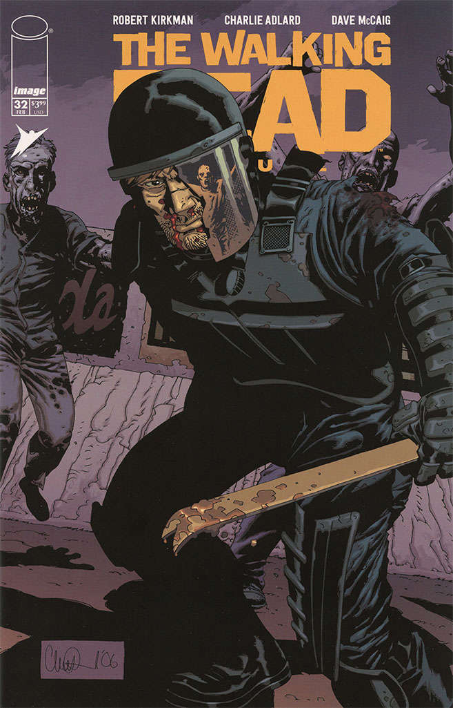 The Walking Dead Deluxe #32 Variation B