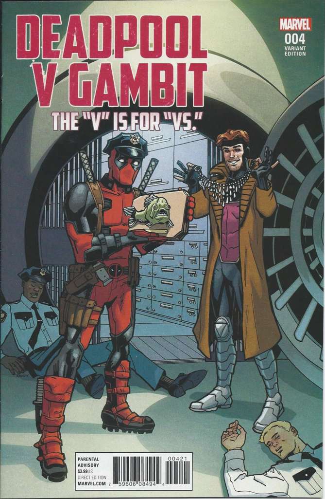 Deadpool Vs. Gambit #4 Variation A