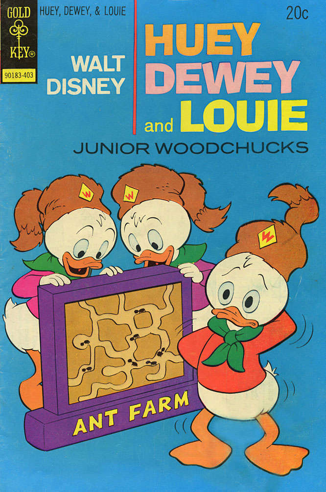 Huey, Dewey, and Louie Junior Woodchucks #25
