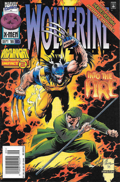 Wolverine #105 Newsstand Edition