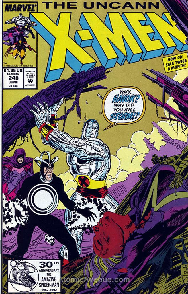 The Uncanny X-Men #248  - 2nd printing