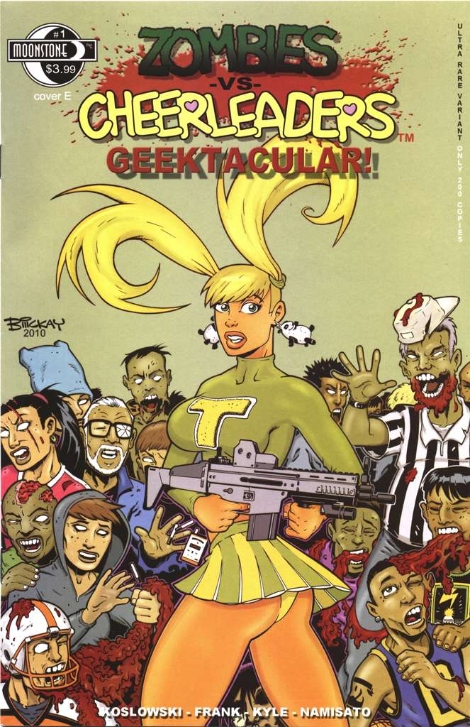 Zombies vs Cheerleaders: Geektacular #1 Variation E