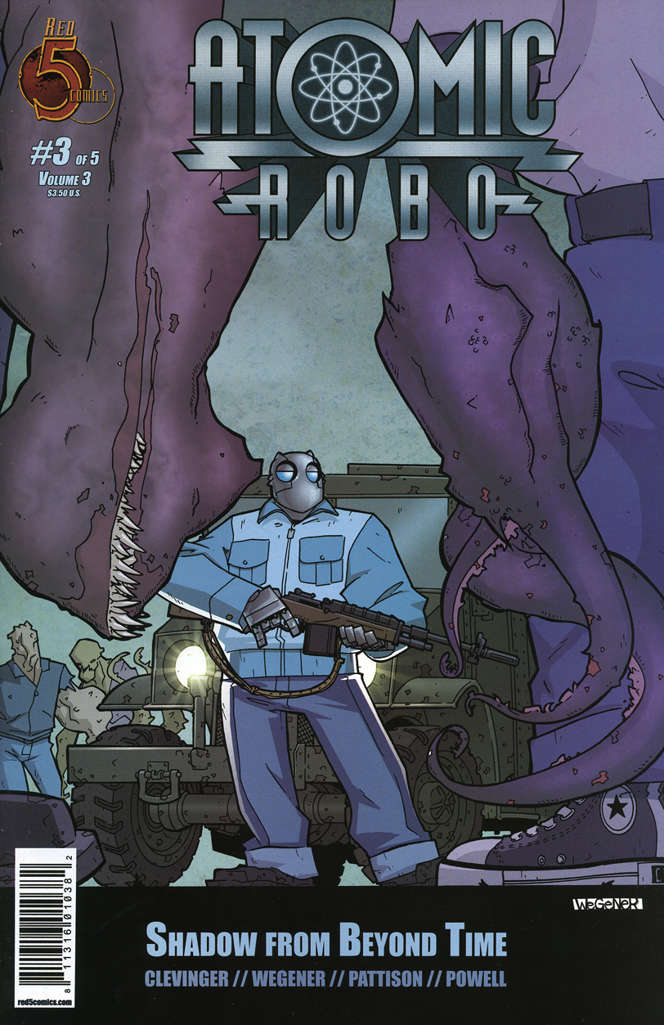 Atomic Robo and the Shadow From Beyond Time #3