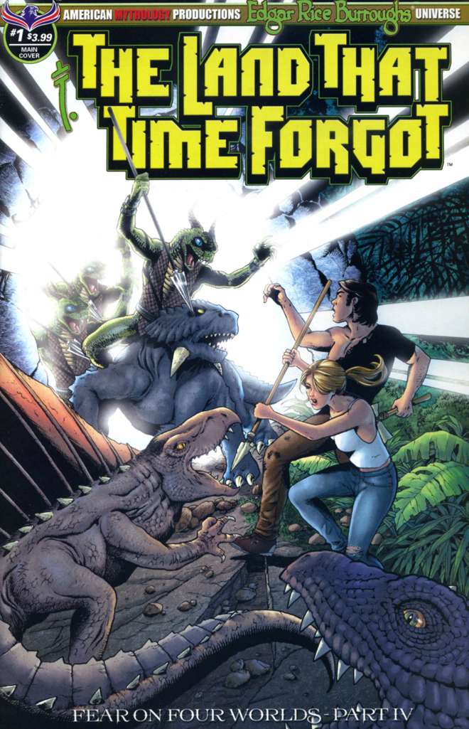 The Land That Time Forgot: Fear on Four Worlds (Edgar Rice Burroughs’…) #1