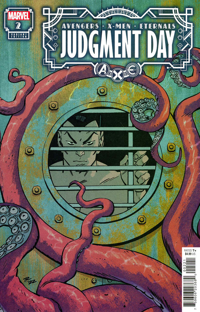A.X.E.: Judgment Day #2 Variation A