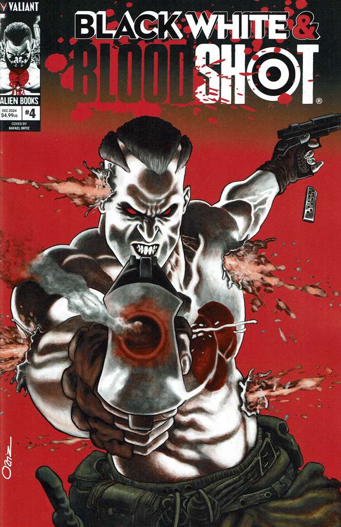 Black, White, & Bloodshot #4 Variation A