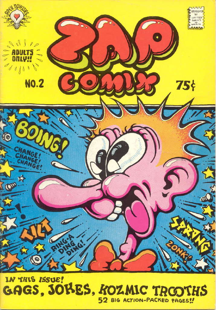 Zap Comix #2  - 4th printing