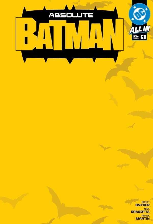 Absolute Batman #1 Variation 27