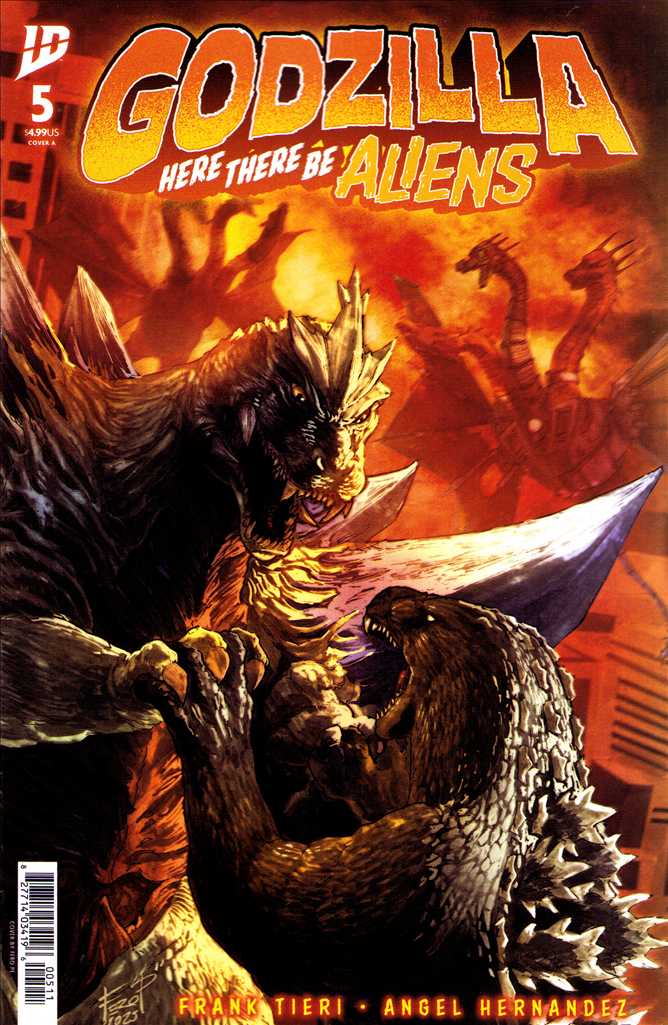Godzilla: Here There Be Aliens #5
